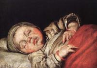 Strozzi, Bernardo - Sleeping Child